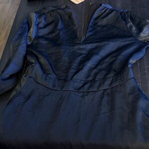 Alfani Midnight Blue Long Sleeve Dress